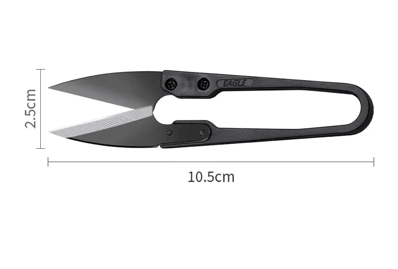 WUTA Antirust Thread Scissors Cutter Sewing Scissors Professional Tailor Metal Blade Nippers U Shape Clippers DIY Needlework