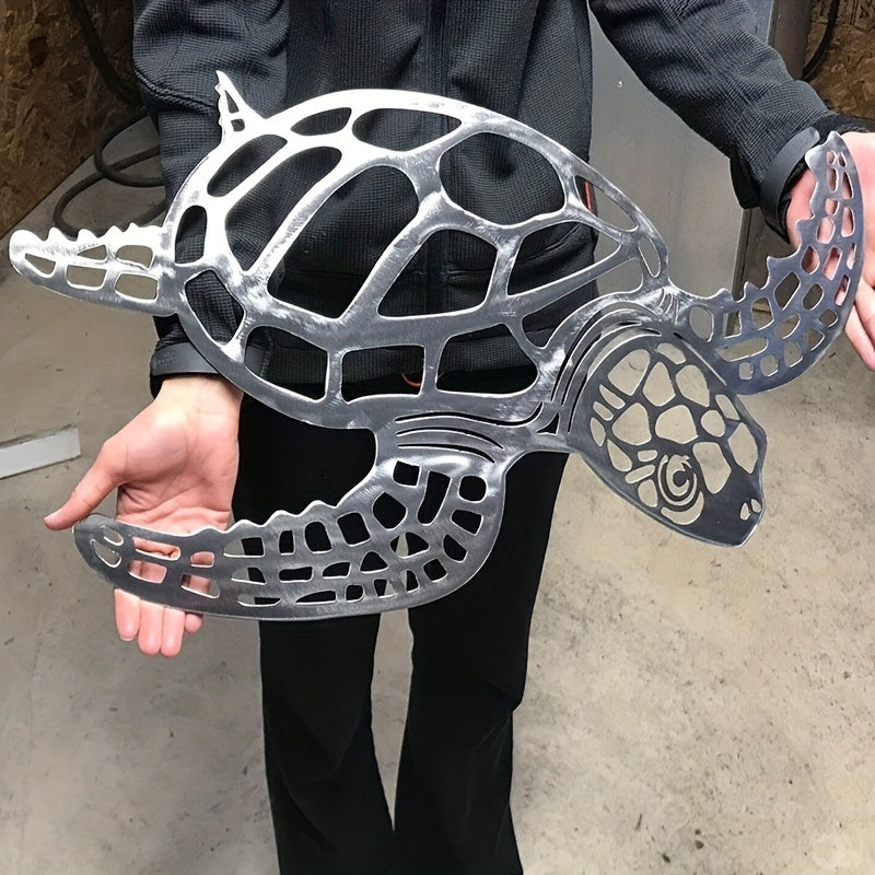 Factory Direct Supply Cross-Border Independent Store Metal Wall Art Turtle Craft Indoor Living Room Decor
