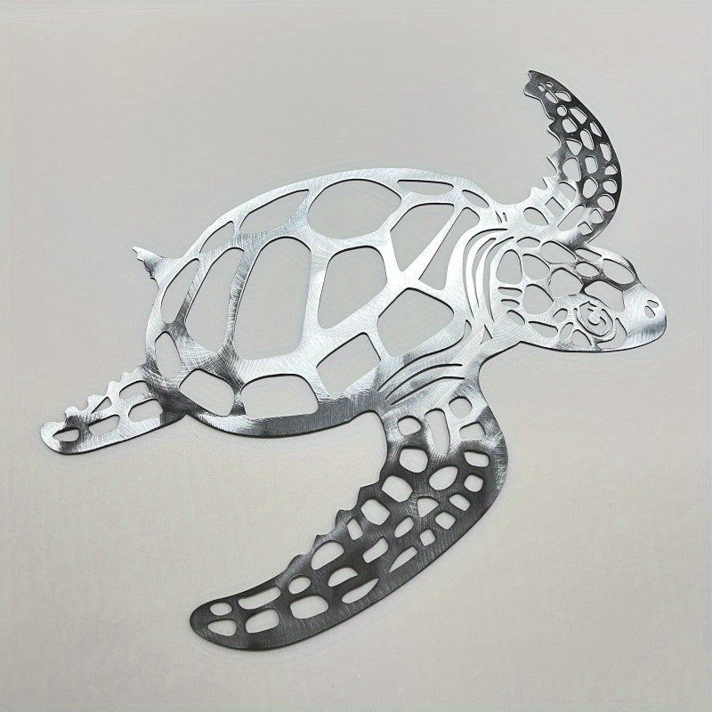 Factory Direct Supply Cross-Border Independent Store Metal Wall Art Turtle Craft Indoor Living Room Decor