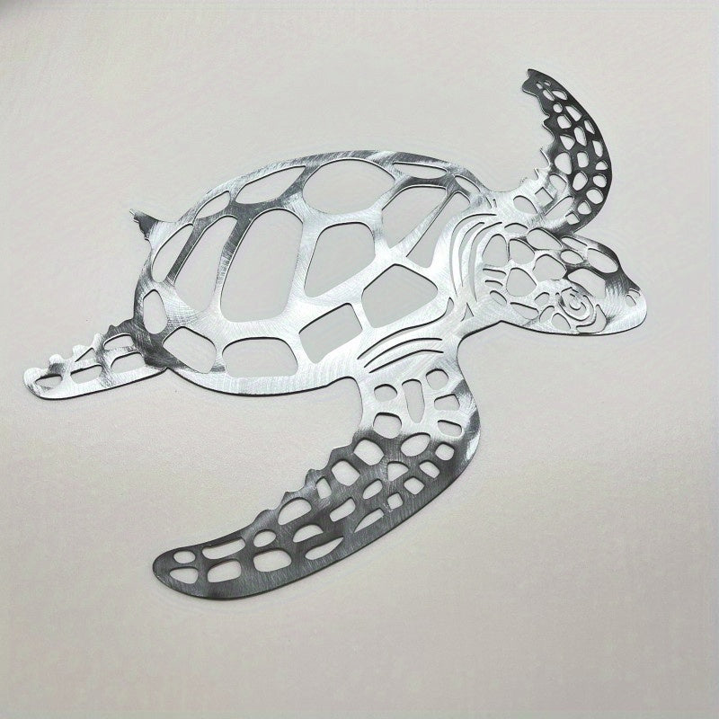 Factory Direct Supply Cross-Border Independent Store Metal Wall Art Turtle Craft Indoor Living Room Decor